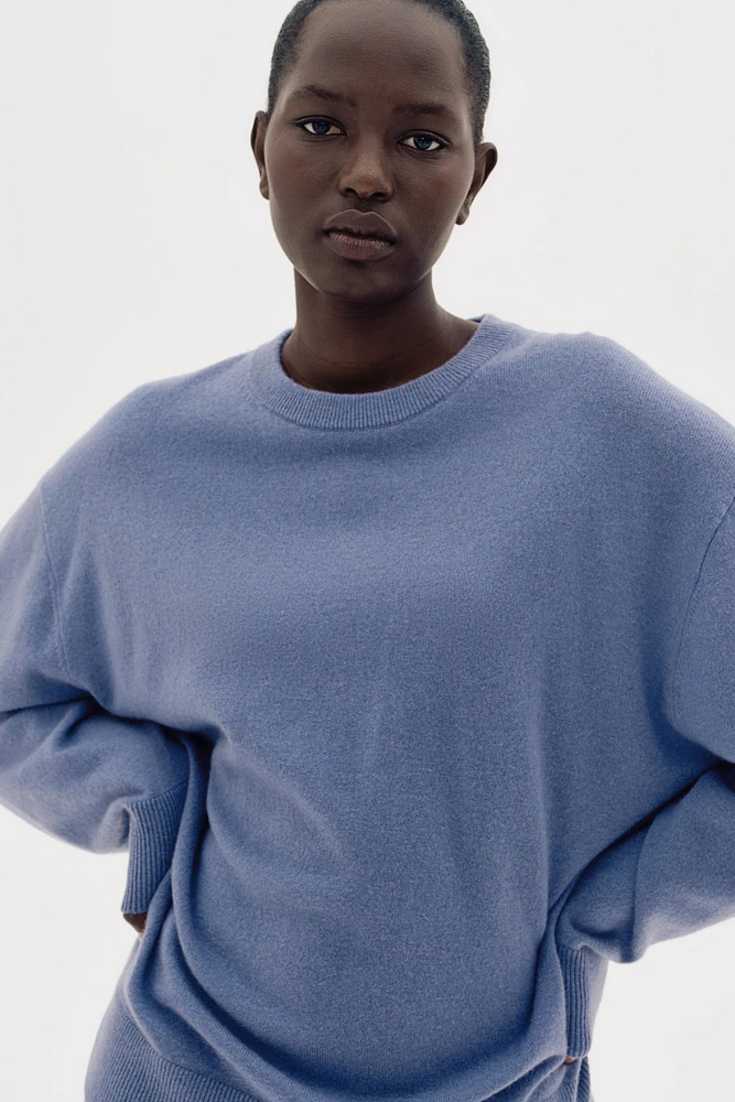 Chandail grande taille en cachemire