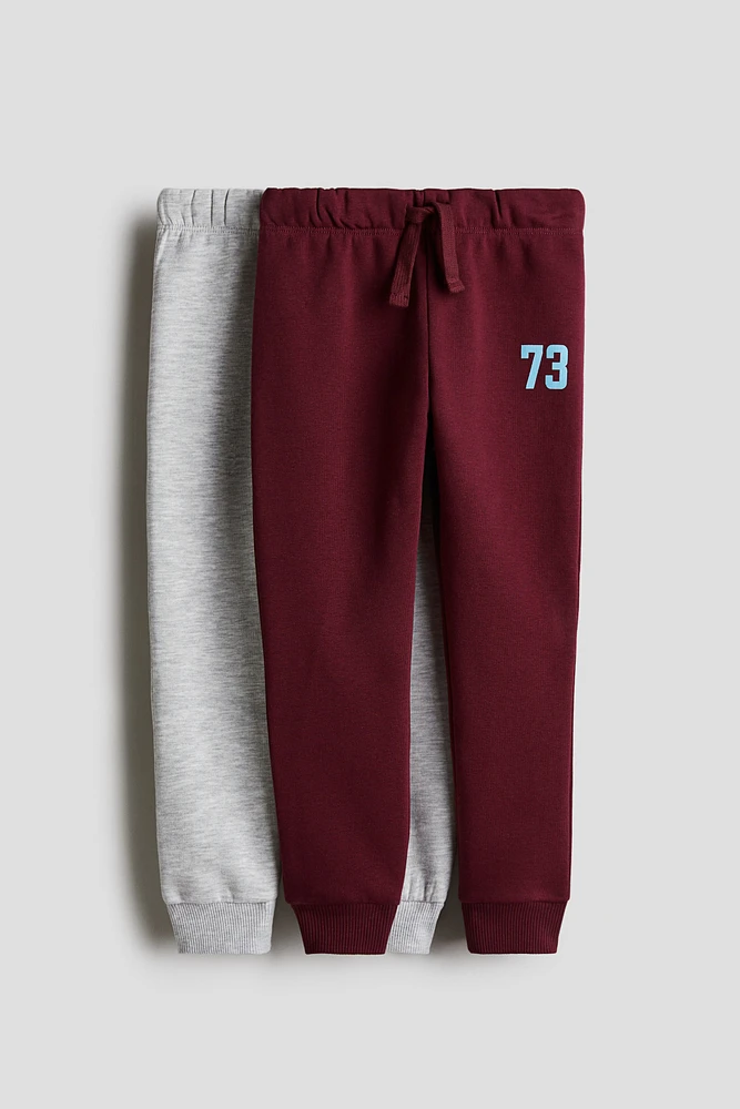 Lot de 2 pantalons jogging