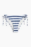 Culotte de bikini Tanga audacieuse à nouer