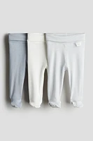 3-pack Foldover-Waist Leggings