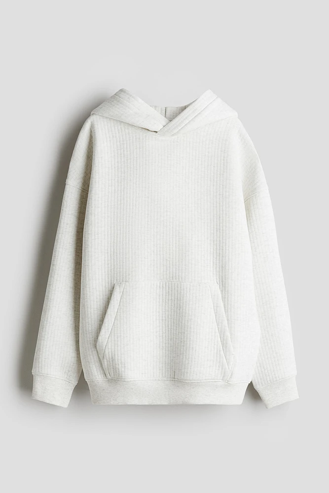 Ribbed Hoodie