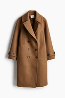 Wool-Blend Coat