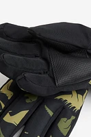 Water-repellent Padded Gloves