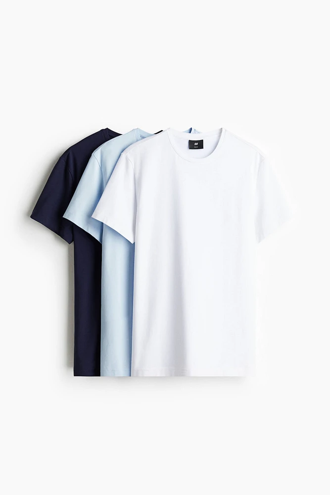 3-pack Slim Fit T-shirts