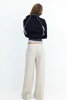 Wide-leg Dress Pants