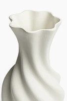 Tall Stoneware Vase