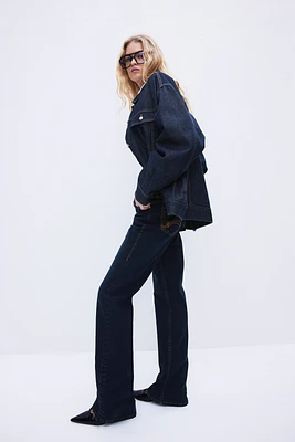 Flared Low Jeans