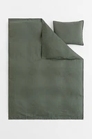 Enveloppe de couette lit simple en lin