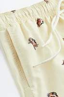 Patterned Swim Shorts