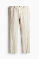 Regular Fit Linen Pants