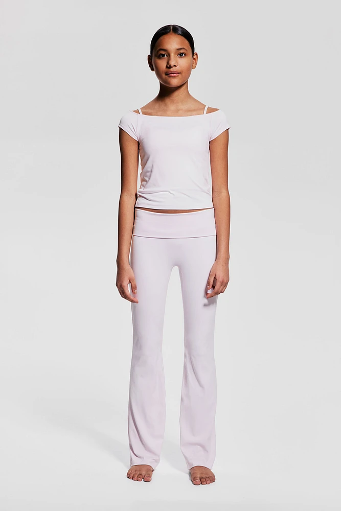 Flared Sports Leggings with SoftMove™