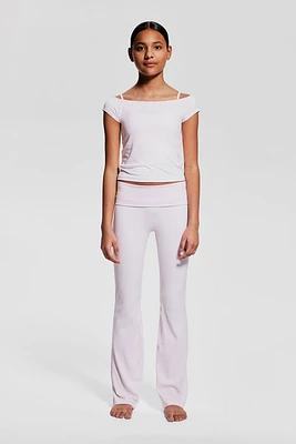 Flared Sports Leggings with SoftMove™