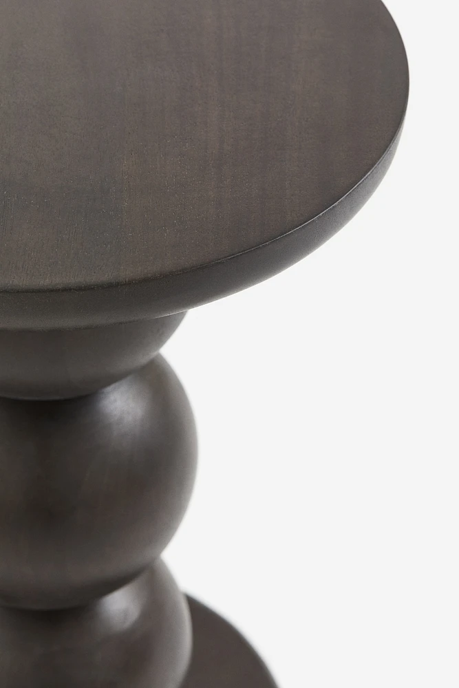Table d'appoint en bois de manguier
