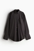 Oversized Poplin Shirt