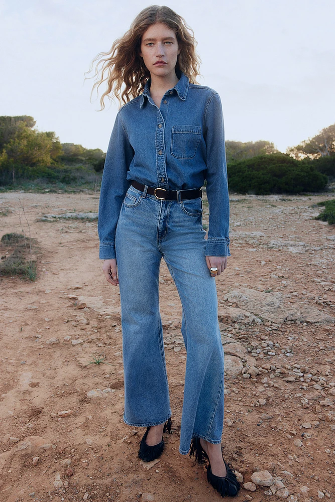 Flared High Jeans
