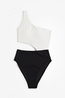 Padded-cup High-leg Swimsuit