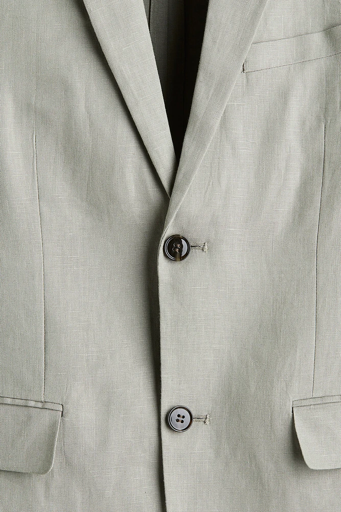 Veste près du corps en lin