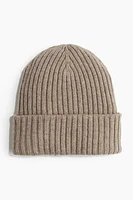 Rib-Knit Beanie