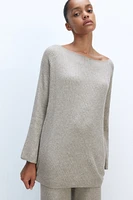 Rib-Knit Sweater