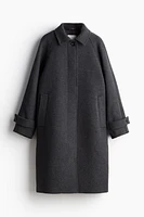 Knee-length coat