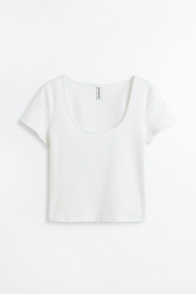 Cotton Jersey Top