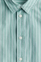 Chemise à manches longues en coton
