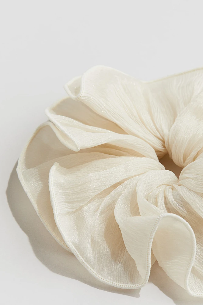 Chiffon scrunchie