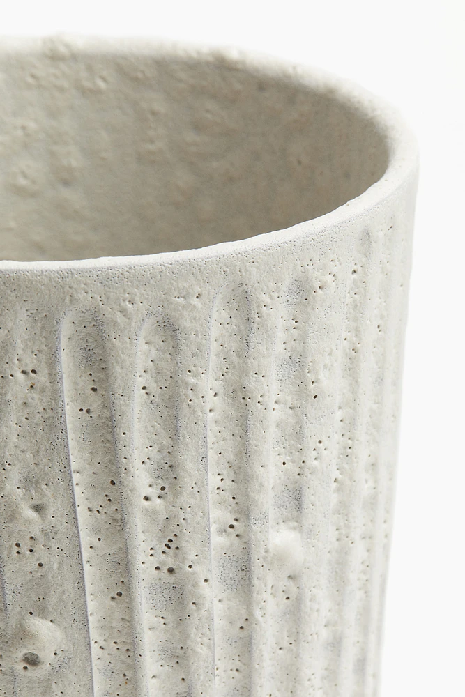 Vase haut en terracotta
