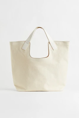 Large Canvas Shopper