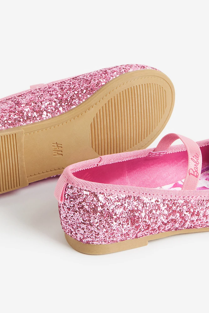 Glittery Ballet Flats