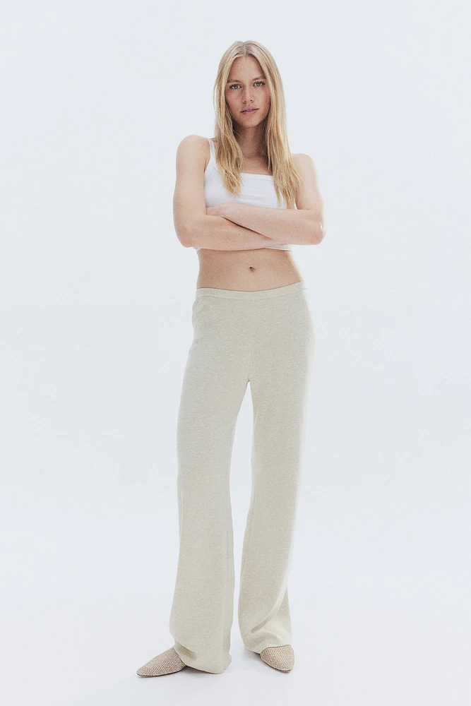 Fine-Knit Pants