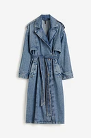 Denim Trench Coat