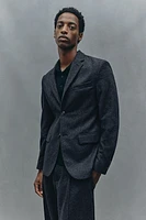 Regular Fit Wool-Blend Jacket