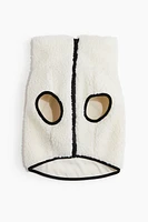 Veste pour chien en tissu peluche