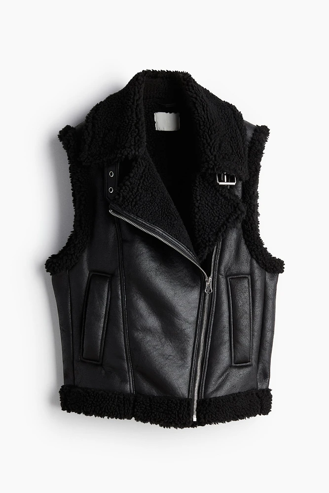 Teddy-Fleece-Lined Vest