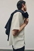 Regular Fit Textured Jersey Shirt