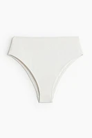 High Waist Cheeky Bikini Bottoms