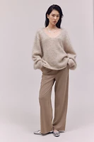 Crêped Jersey Pants