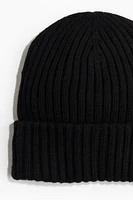 Rib-Knit Beanie