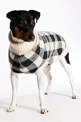 Jacquard-knit Dog Sweater