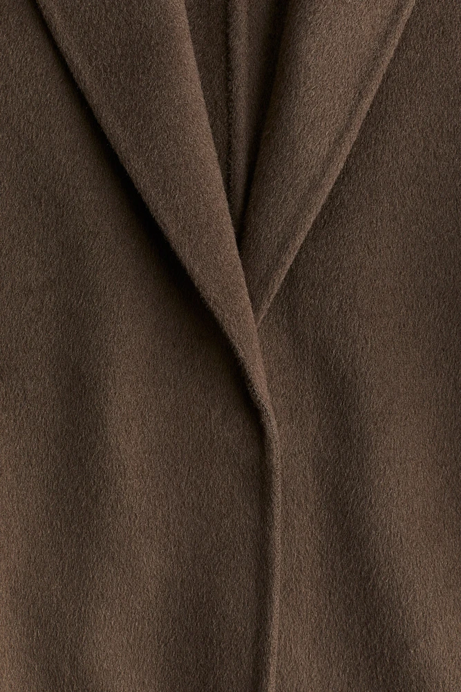 Handmade Wool-Blend Coat