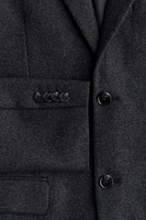 Regular Fit Wool-Blend Jacket