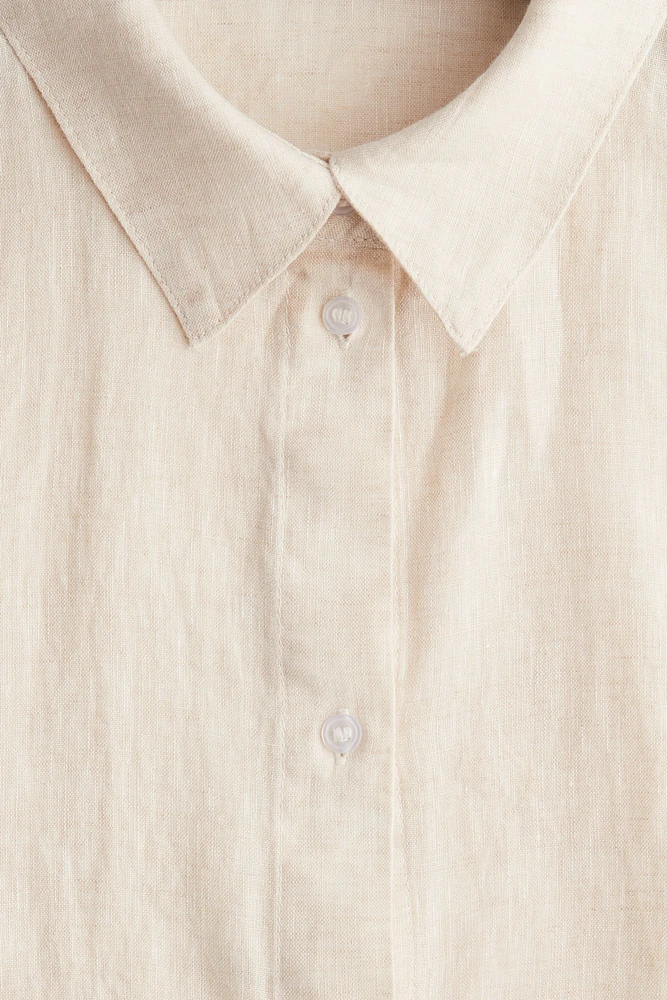 Chemise carré en lin