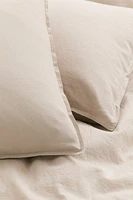 Linen-blend King/Queen Duvet Cover Set