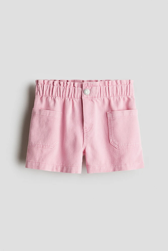 Short Coupe Flottante en denim