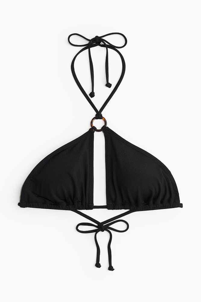 Padded Halterneck Bikini Top