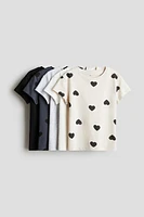 5-pack Cotton T-shirts
