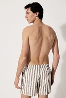 Patterned Swim Shorts