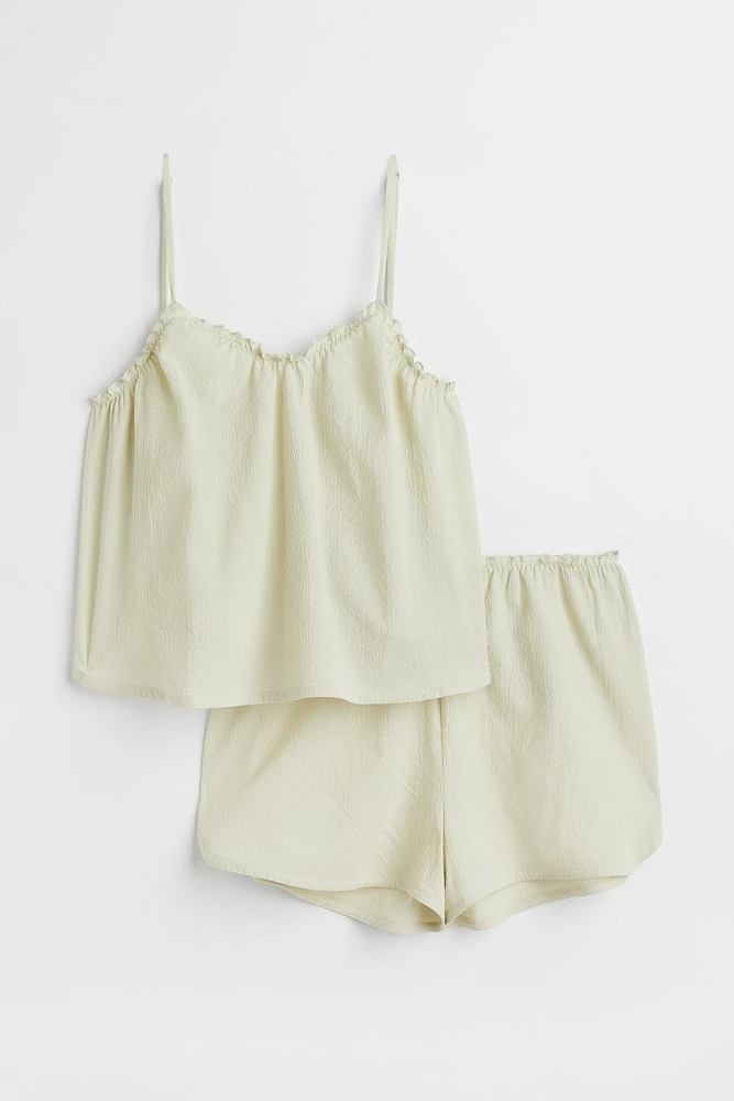 Pajama Camisole Top and Shorts