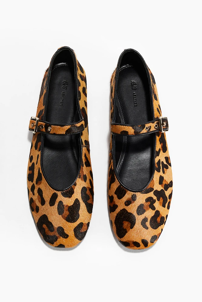 Leather Mary Janes